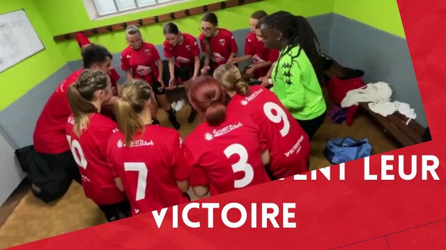 LES U15 FILLES FETENT LEUR VICTOIRE