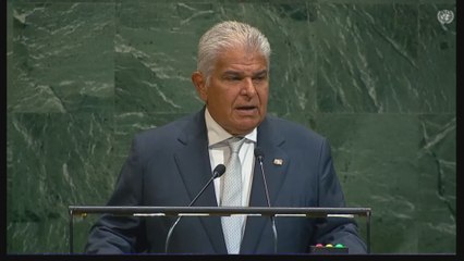 Discurso del presidente Mulino en la Asamblea General de la ONU