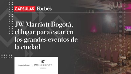 JW Marriott Bogotá, el lugar para estar en los grandes eventos de la ciudad