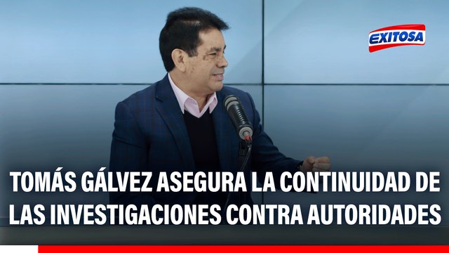 Tomás Gálvez asegura la continuidad de las investigaciones contra autoridades: Siempre he dado garantías de objetividad
