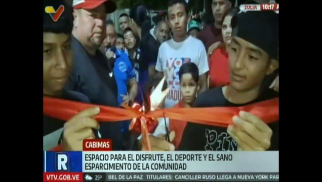 Zulia | Gobierno nacional rehabilita cancha deportiva Monte Claro en el municipio Cabimas