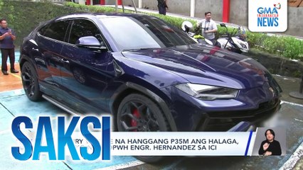 Luxury vehicle na hanggang P35M ang halaga, isinuko ni ex-DPWH Engr. Hernandez sa ICI | Saksi