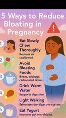 5 Simple Ways to Beat Pregnancy Bloating