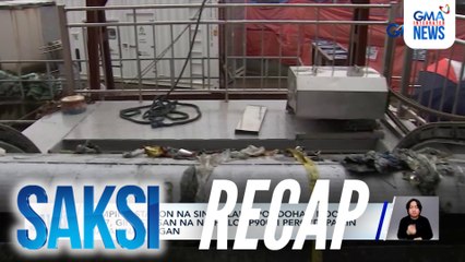 Saksi: (Part 2) Pumping station sa Maynila, inimbestigahan; VP Sara Duterte, umalma sa pagbisita ng PH Embassy kay FPRRD; 7 patay sa tumaob na fishing vessel sa Sta Ana, Cagayan