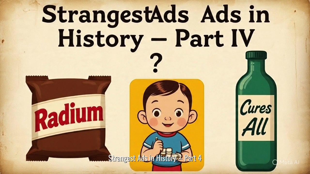 0096 FB From Radium Chocolates to Cigarettes for Kids – The Strangest Ads in History! Part 3