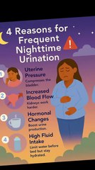 Tired of Bathroom Trips? 4 Reasons for Nighttime Urination