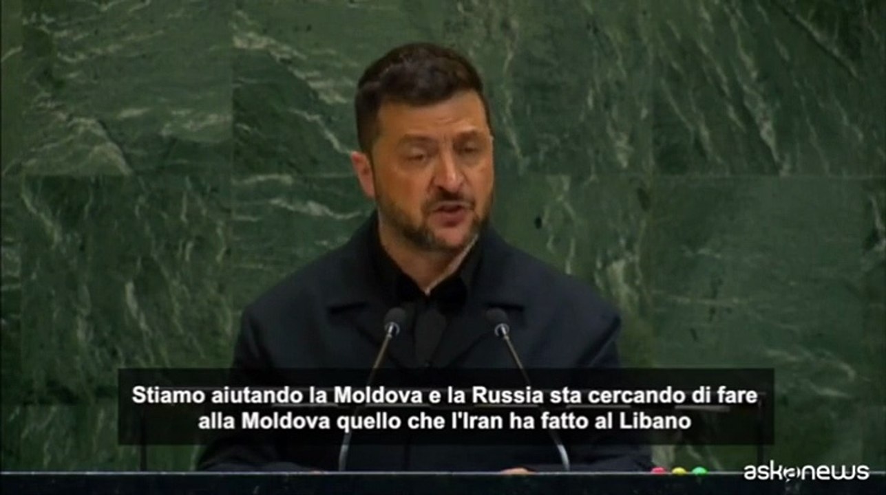 Ucraina, Zelensky: Ue non può permettersi di perdere anche la Moldova