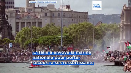 Gaza : la flottille Global Sumud ciblée par des drones, selon ses organisateurs