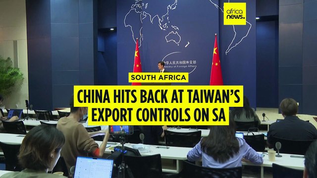 China hits back after Taiwan imposes chip export curbs on South Africa