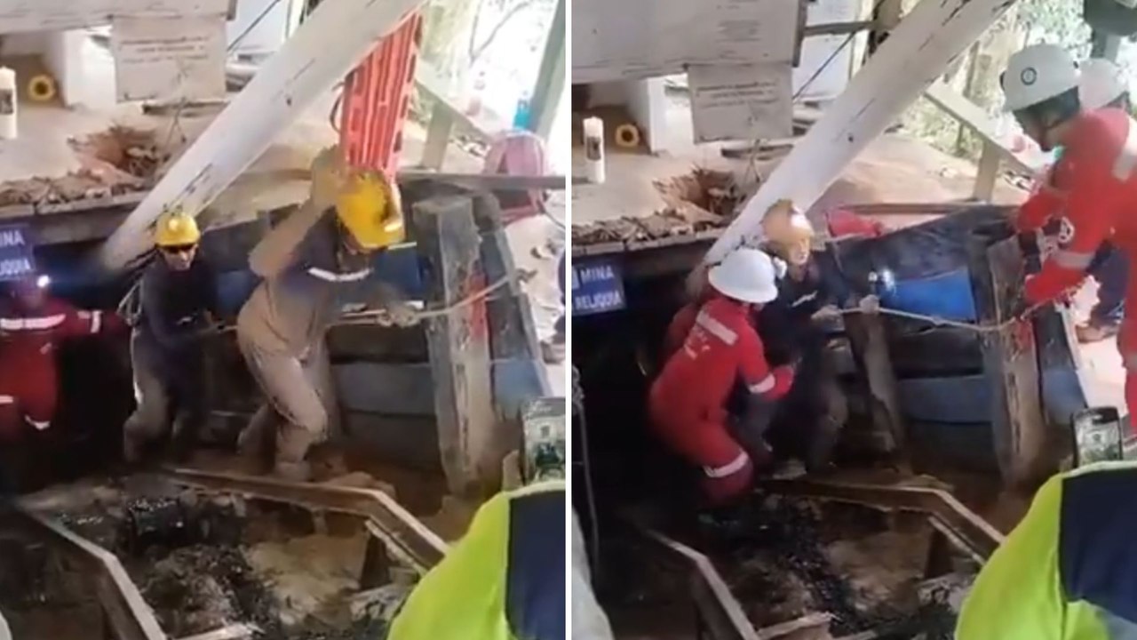 Así fue el rescate de los 23 mineros atrapados en una mina de Segovia, Antioquia