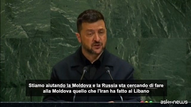 Ucraina, Zelensky: Ue non può permettersi di perdere anche la Moldova