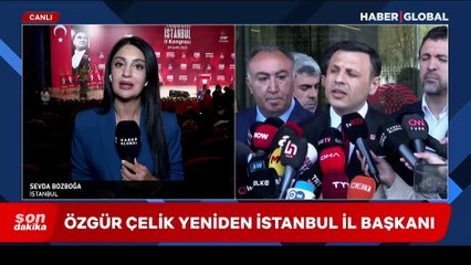 CHP İstanbul İl Başkanlığına yeniden Özgür Çelik seçildi