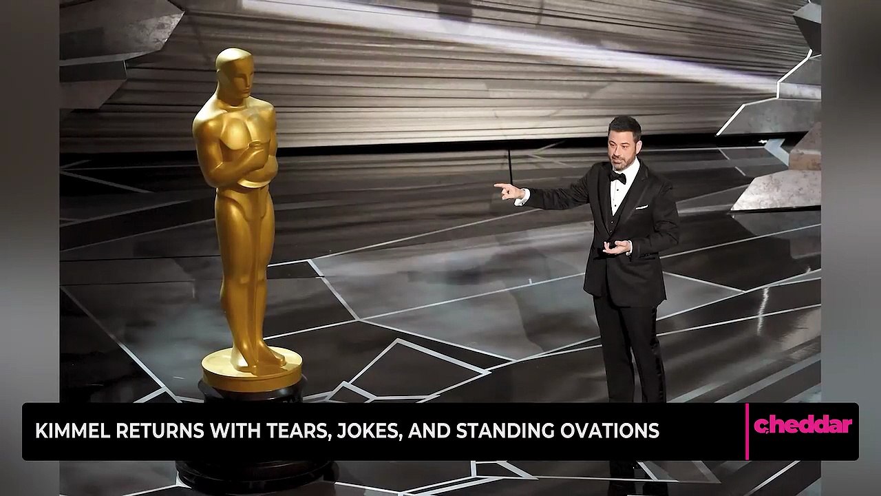 Kimmel Returns with Tears, Jokes, and Standing Ovations