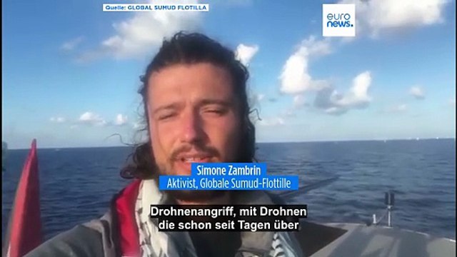 Hilfsflotte für Gaza unter Beschuss – Aktivisten berichten von Drohnen und Explosionen