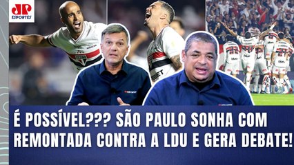 "SABE qual é a GRANDE QUESTÃO??? O São Paulo DE JEITO NENHUM vai..." DECISÃO contra LDU GERA DEBATE!