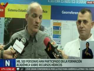 Más de mil 500 personas han participado en formación académica sobre recursos hídricos