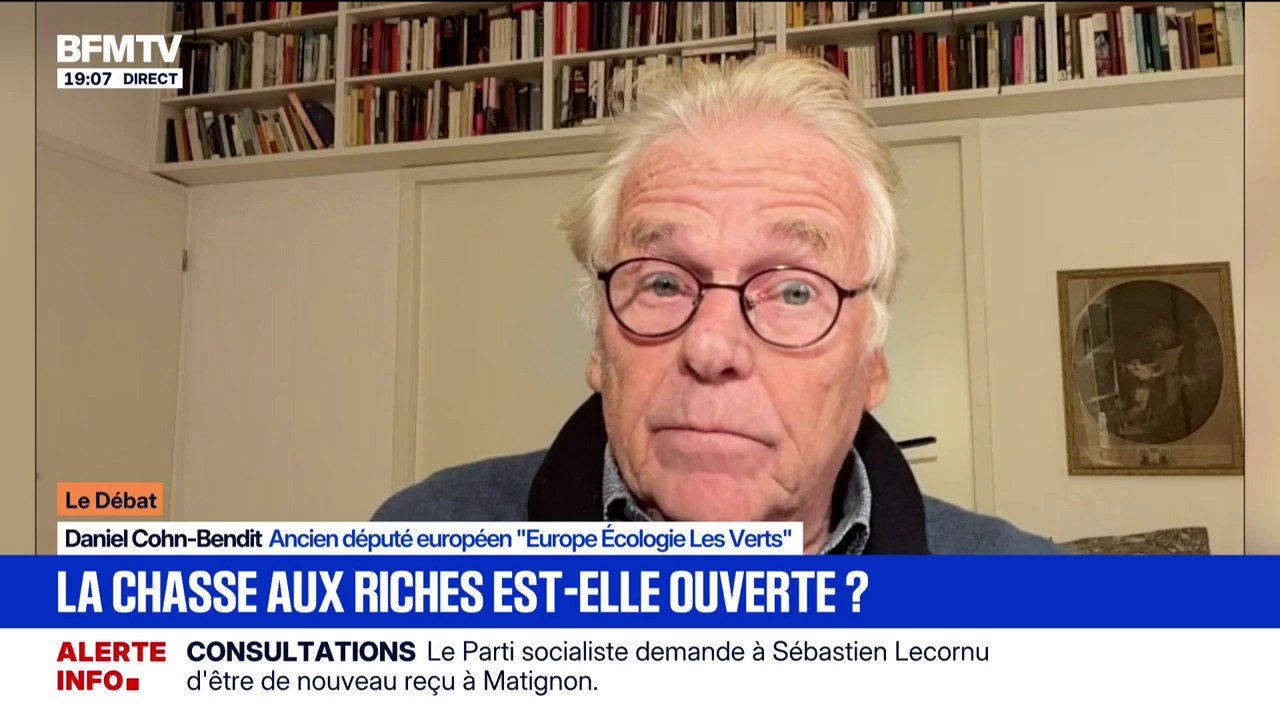 Économie: "Aujourd'hui, il y a un problème d'égalité dans tous les pays", souligne Daniel Cohn-Bendit, ancien député européen EELV