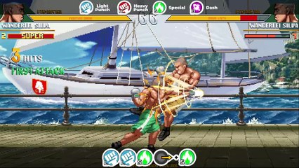 WANDERLEI SILVA MOVE LIST - Spaten Fight Game