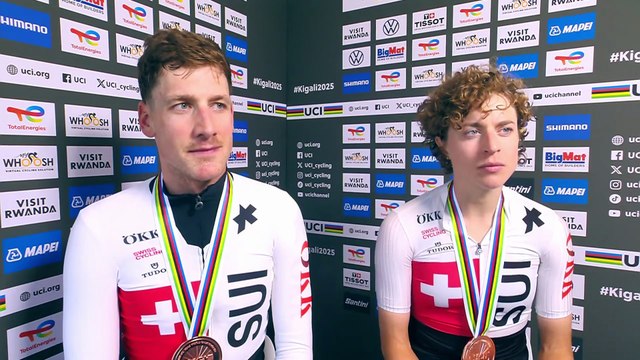 Cyclisme - Championnats du Monde UCI Kigali 2025 - Stefan Küng et Marlen Reusser : C'est évidemment une déception...