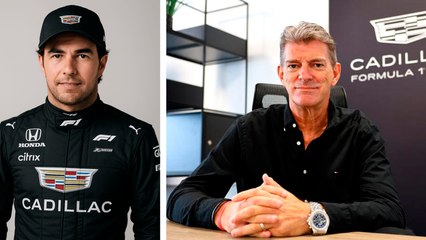 Checo Pérez y Graeme Paul Lowdon inician los preparativos con Cadillac