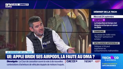 UE : Apple bride ses AirPods, la faute au DMA - 24/09