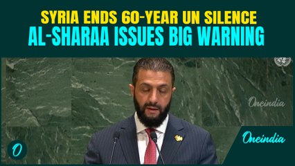 Syria’s Al-Sharaa’s HISTORIC UN Address; Recalls ‘Dark Past’, Vows to Punish Those Responsible
