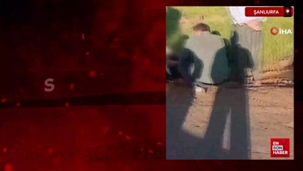 Şanlıurfa'da silahlı saldırgan mahalleliden kaçamadı