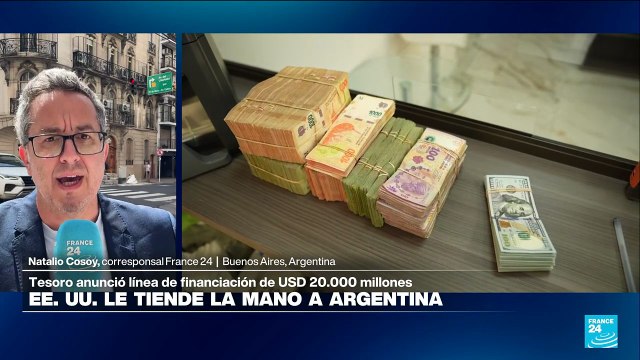 Informe desde Buenos Aires: Estados Unidos anuncia millonaria línea de financiación para Argentina