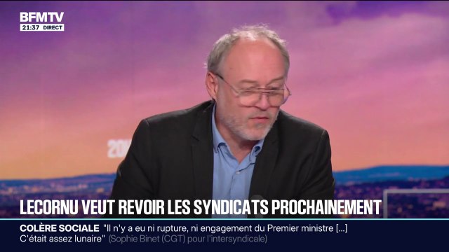 Il faut retrouver une souveraineté industrielle , affirme Denis Gravouil, secrétaire confédéral de la CGT