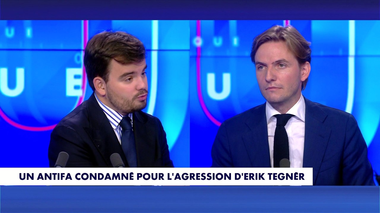 Erik Tegnér revient sur son agression par un militant d'extrême gauche