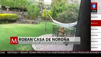 Fernández Noroña acusa allanamiento y robo en su domicilio en Tepoztlán