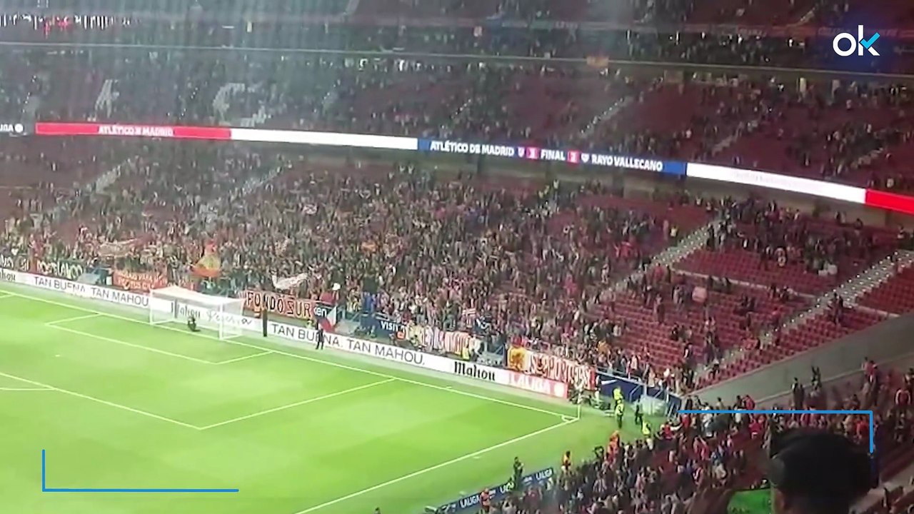 La afición del Atlético ya juega el derbi: "Que se enteren los vikingos quién manda en la capital"