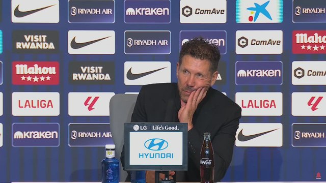 Le preguntan a Simeone si el Atleti está preparado jugar contra el Madrid y sorprende con esto