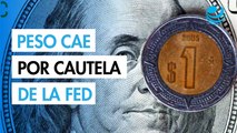 Peso mexicano cae por cautela de Powell y apuestas de otro recorte a la tasa del Banxico