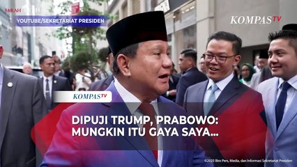 Reaksi Presiden Prabowo Dipuji Trump usai Pidato di Sidang PBB: Sebetulnya Tak Terlalu Sadar...