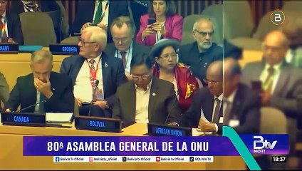 Presidente Arce en la Cumbre Climática: propone que el Fondo de Bosques Tropicales incorpore la provisión de recursos anticipados