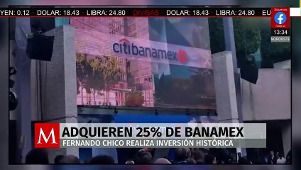 El empresario Fernando Chico Pardo es el nuevo socio de Banamex