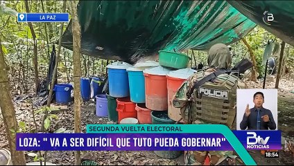 Loza advierte que Tuto Quiroga no tendría gobernabilidad si gana el balotaje