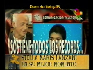 Stella Maris Lanzani en su mejor momento