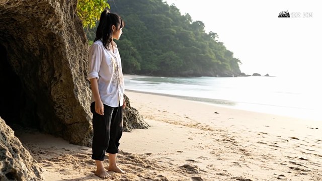 Part 28 - A Girl Alone Surviving In The Forest | Giant Python Appears on the Beach