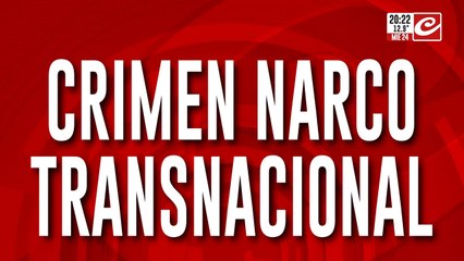 Crimen narco transnacional: allanamientos en la zona sur de la ciudad