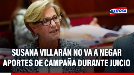 Susana Villarán sí va a reconocer aportes de campaña durante juicio oral, asegura su abogada