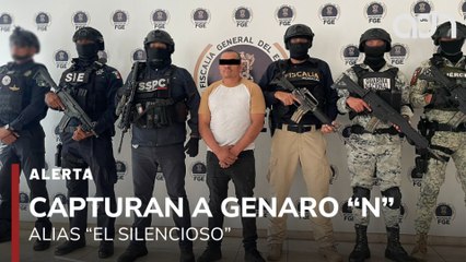 🚨¡Última Hora! Capturan a Genaro "N", alias "El Silencio" líder delictivo en Michoacán y Guanajuato