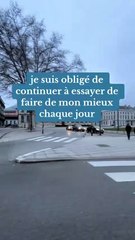 La vie ne me permet pas de revenir en arrière et de réparer les erreurs