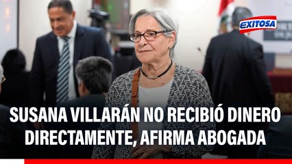 Susana Villarán nunca ha recibido directamente algún dinero para su campaña, afirma abogada