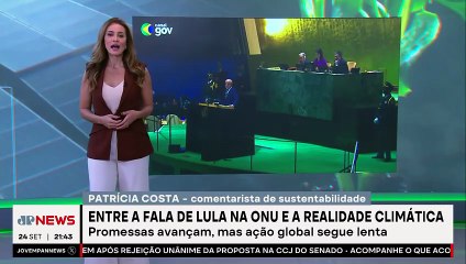 Lula cobra mais ambição contra a crise climática | JP SUSTENTÁVEL