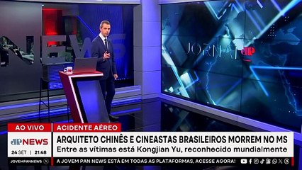 Arquiteto chinês e cineastas brasileiros morrem em acidente aéreo no Mato Grosso do Sul