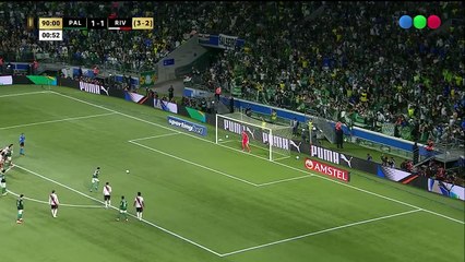 ¡Golazo de Flaco López que pone al Palmeiras 2-1! ⚽