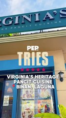 #PEPtries Virginia's Heritage Pancit Cuisine