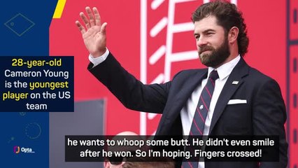 Morikawa hoping Ryder Cup reveals the real Cameron Young